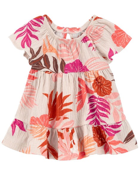 VESTIDO CARTER'S - FLORAL COLORIDO - MENINA