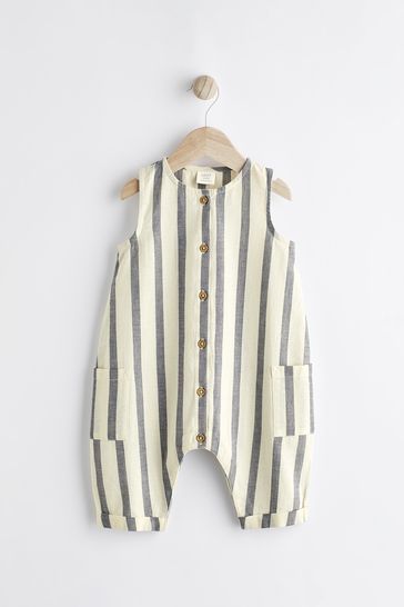 MACACÃO ROMPER NEXT BABY - LISTRAS - MENINO