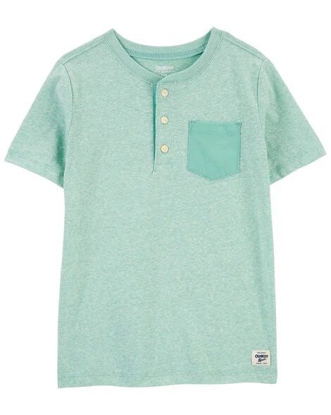 CAMISETA MANGA CURTA OSHKOSH - VERDE - MENINO