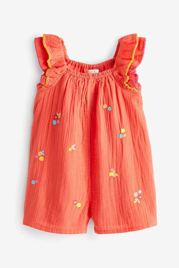 MACACÃO ROMPER NEXT BABY - FLORZINHA - MENINA