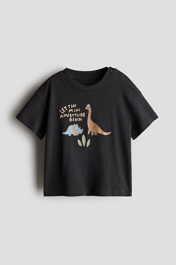 CAMISETA MANGA CURTA H&M - DINO - MENINO