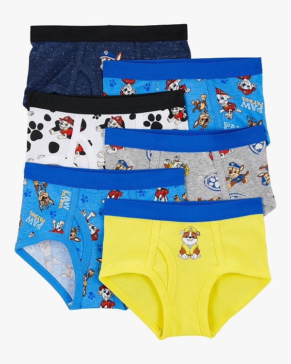 KIT 6 CUECAS CARTER'S - PATRULHA CANINA - MENINO