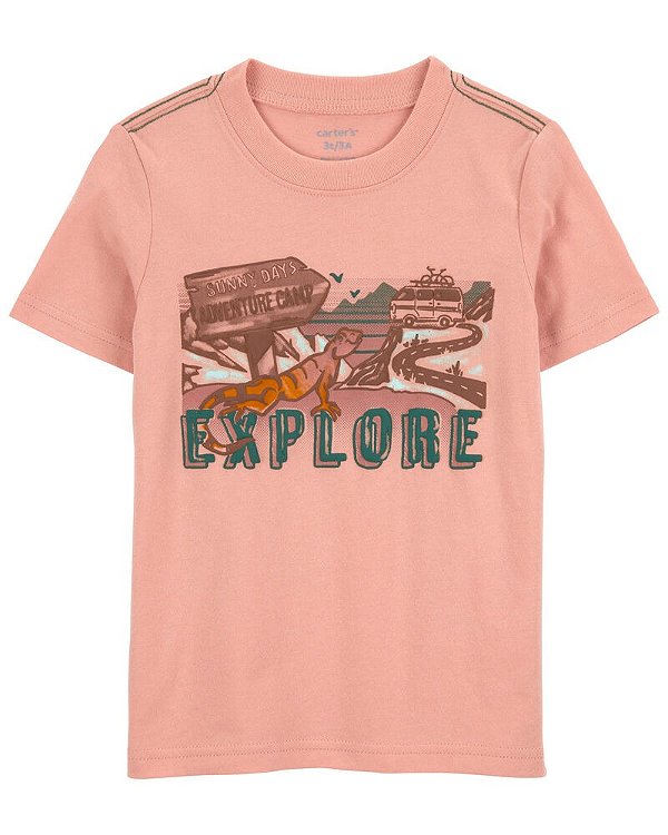 CAMISETA MANGA CURTA CARTER'S - EXPLORE - MENINO