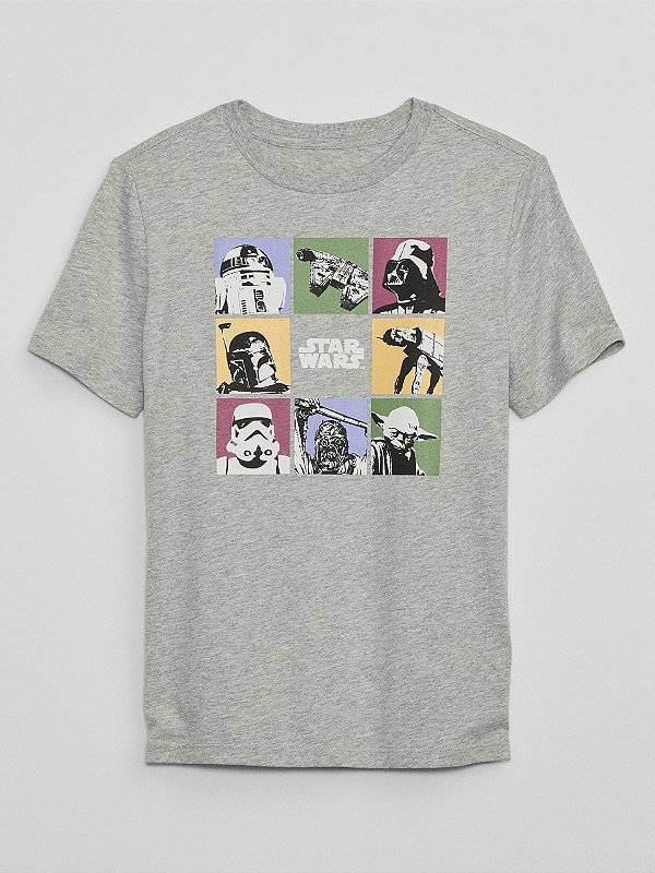 CAMISETA MANGA CURTA GAP KIDS - STAR WARS - MENINO