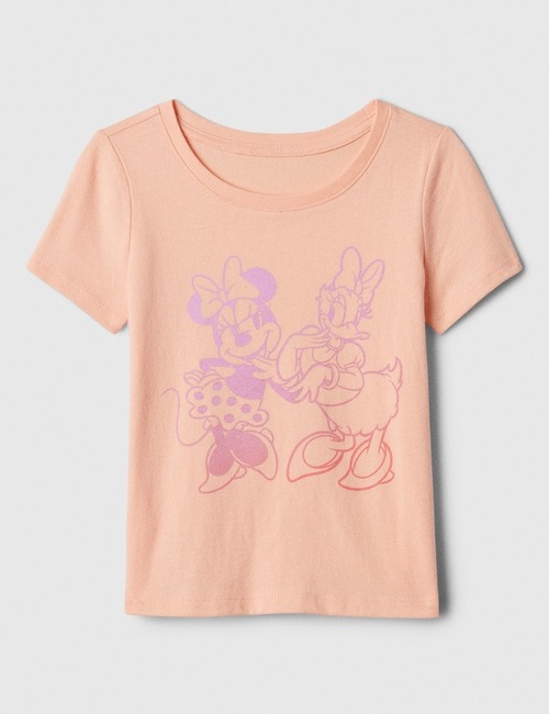 CAMISETA MANGA CURTA GAP - MINNIE E MARGARIDA - MENINA