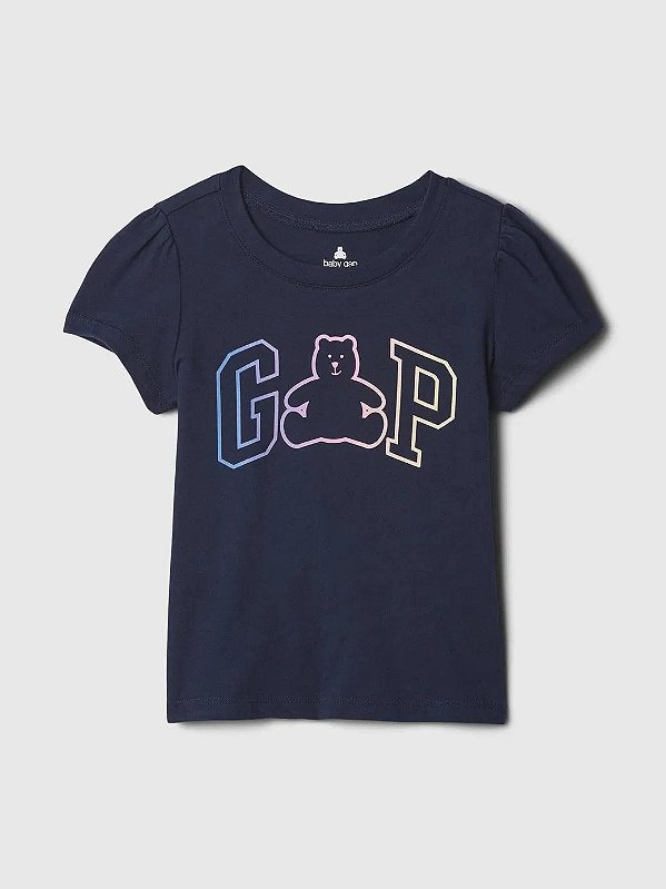CAMISETA MANGA CURTA GAP - URSINHO - MENINA
