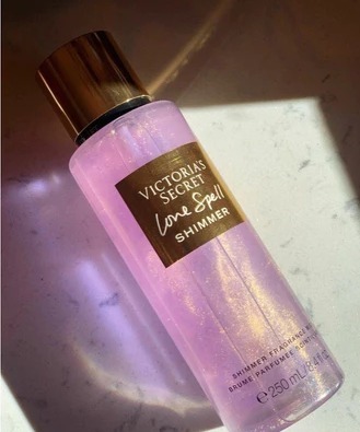 BODY SPLASH VICTORIA'S SECRET LOVE SPELL SHIMMER 250ml