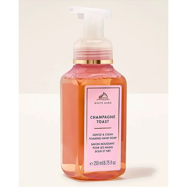 SABONETE ESPUMA PARA AS MÃOS - CHAMPAGNE TOAST - BATH & BODY WORKS 259ML