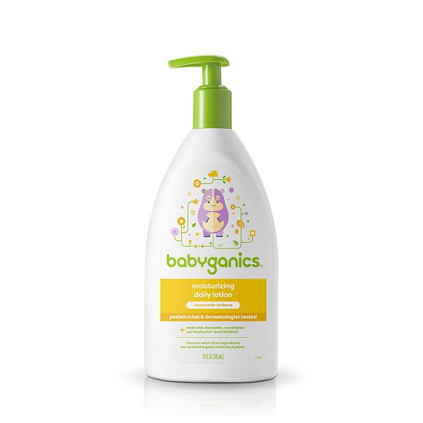 LOÇÃO HIDRATANTE BABYGANICS - CAMOMILA VERBENA 502ml