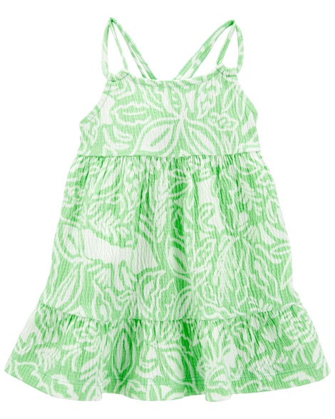 VESTIDO CARTER'S - FOLHAS - MENINA