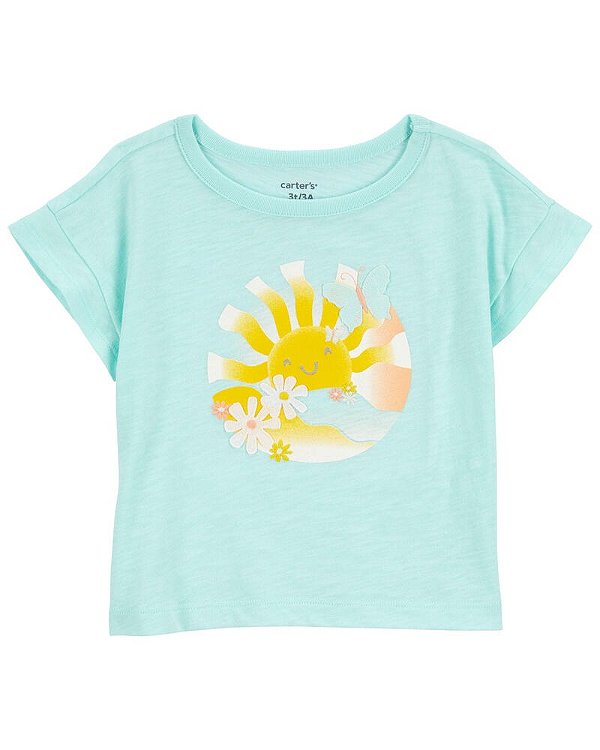 CAMISETA MANGA CURTA CARTER'S - SOLZINHO - MENINA