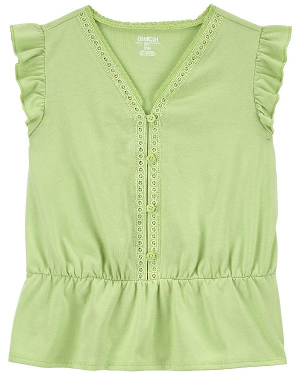 BATINHA OSHKOSH - VERDE - MENINA
