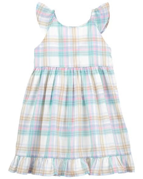 VESTIDO OSHKOSH - XADREZ - MENINA