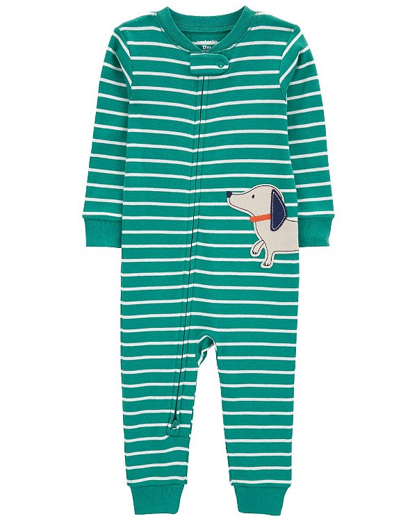 MACACÃO CARTER'S - CACHORRINHO VERDE - MENINO