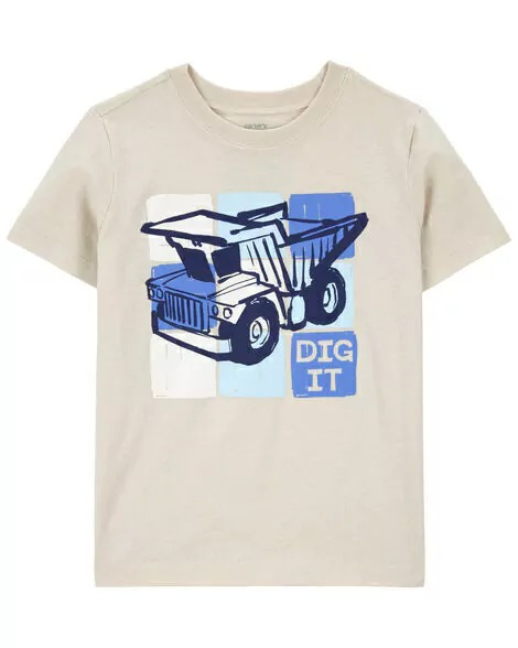 CAMISETA MANGA CURTA CARTER'S - CAMINHÃOZINHO - MENINO