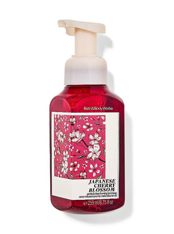 ESPUMA LÍQUIDA PARA AS MÃOS - JAPANESE CHERRY BLOSSOM - BATH & BODY WORKS 259ML