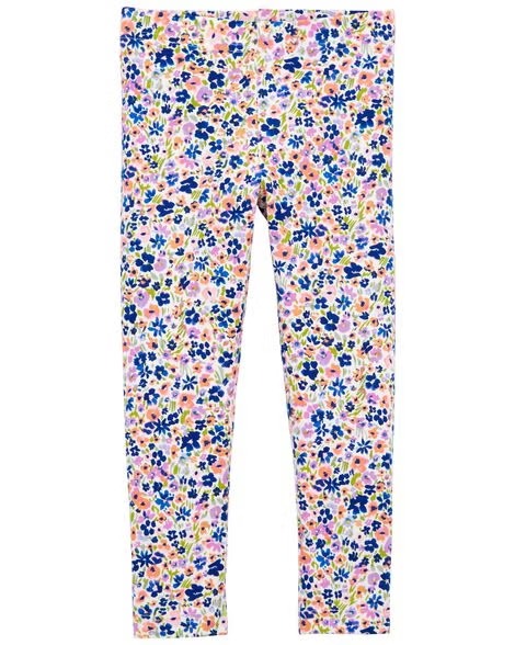 CALÇA LEGGING CARTER'S - FLORAL - MENINA