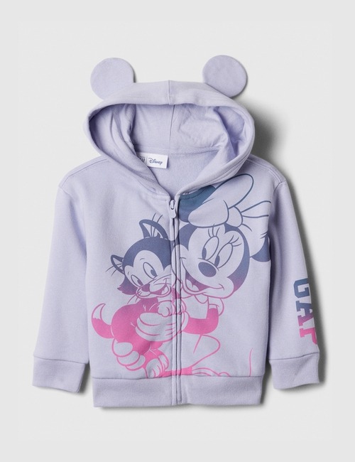 MOLETOM FLANELADO GAP DISNEY - MINNIE ROXO - MENINA