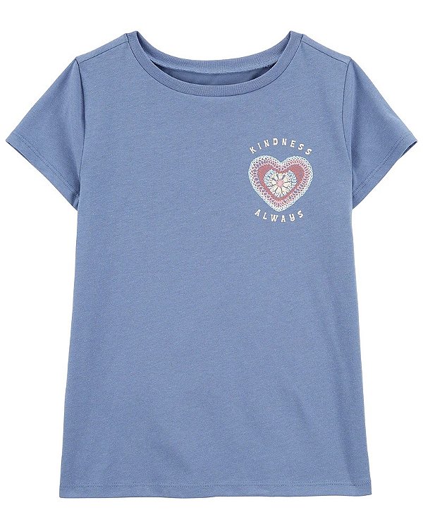 CAMISETA MANGA CURTA CARTER'S - KIDNESS ALWAYS - MENINA