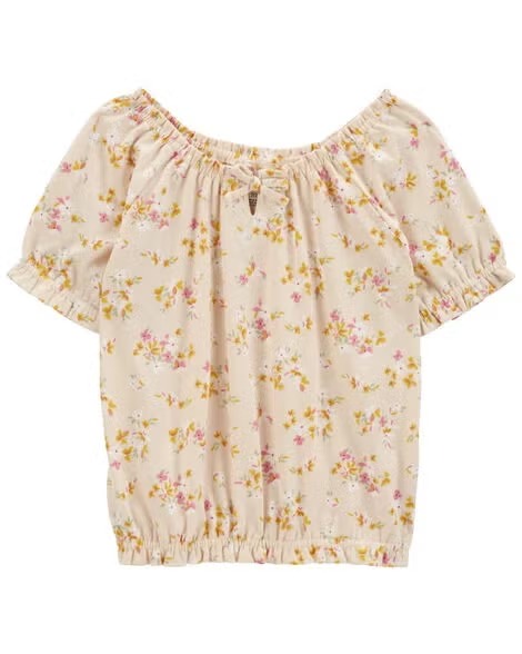 BATINHA OSHKOSH - FLORAL - MENINA