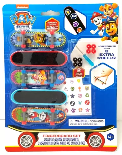 KIT DE SKATE DE DEDOS - PATRULHA CANINA - NICKELODEON