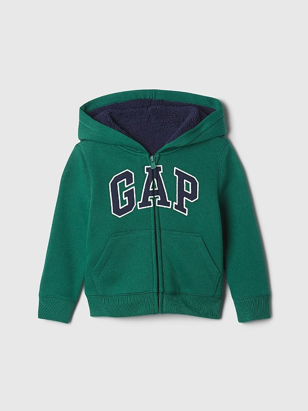 MOLETOM PELUCIADO GAP - VERDE - MENINO