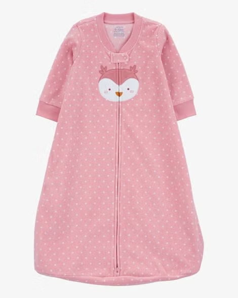 SACO DE DORMIR FLEECE CARTER'S - CORUJINHA - MENINA