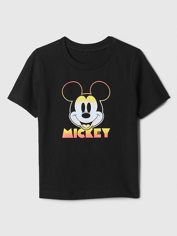 CAMISETA MANGA CURTA GAP - MICKEY PRETO - MENINO