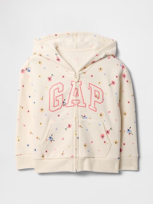 MOLETOM FLANELADO GAP - FLORZINHAS - MENINA
