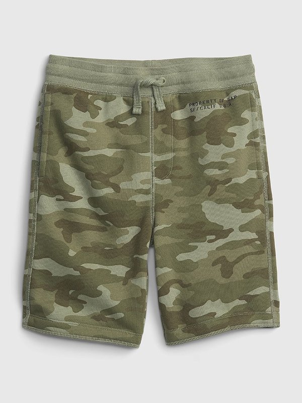 BERMUDA MOLETOM GAP KIDS - CAMUFLADO - MENINO