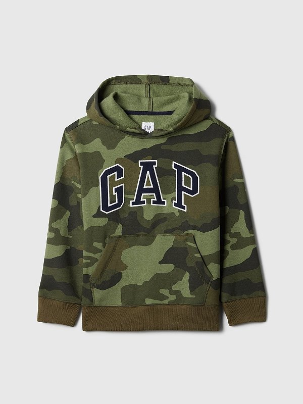 MOLETOM FLANELADO GAP KIDS - CAMUFLADO - MENINO