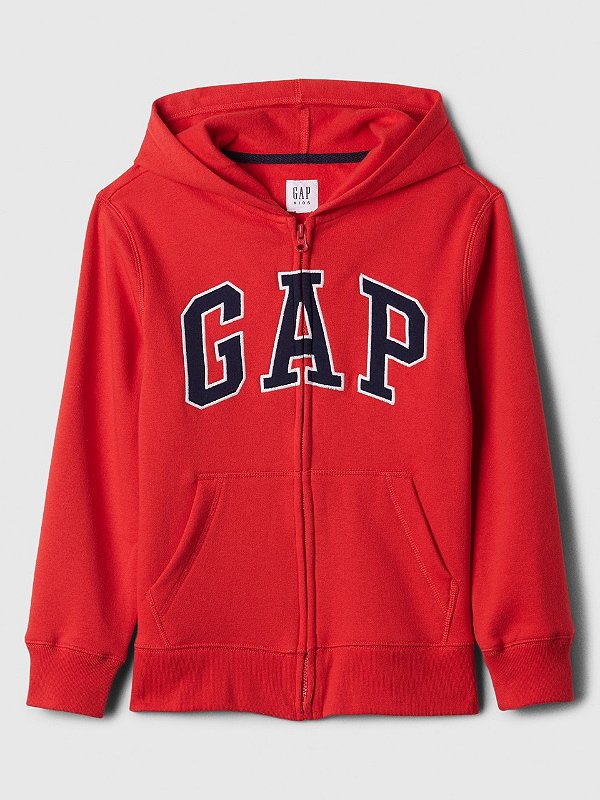 MOLETOM FLANELADO GAP KIDS - VERMELHO - MENINO