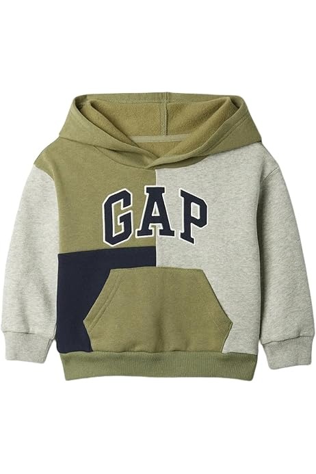 MOLETOM FLANELADO GAP - VERDE CINZA E AZUL - MENINO