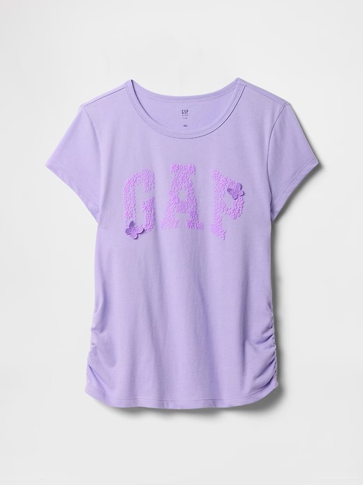 CAMISETA MANGA CURTA GAP KIDS- BORBOLETA LILÁS - MENINA