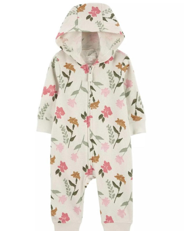 MACACÃO CARTER'S - FLORAL - MENINA