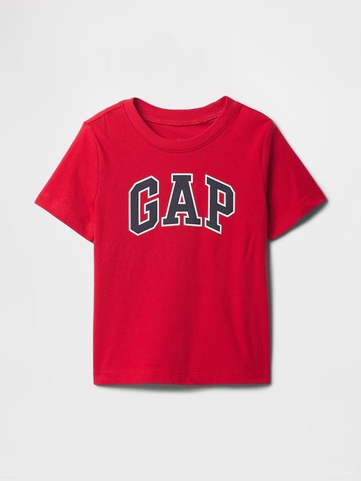 CAMISETA MANGA CURTA GAP - LOGO VERMELHO - MENINO