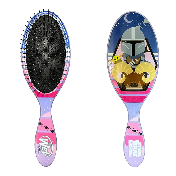 ESCOVA DE CABELO - STAR WARS THE MANDALORIAN- WET BRUSH DETANGLE ORIGINAL