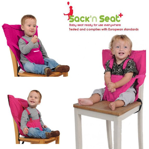 BOLSA DE TRANSPORTE PARA CADEIRA ALTA BABY SEAT HARNESS - ROSA - MENINA