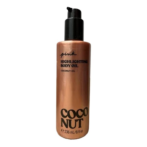 ÓLEO CORPORAL E ILUMINADOR - HIGHLIGHTING BODY OIL - COCONUT OIL 236ML