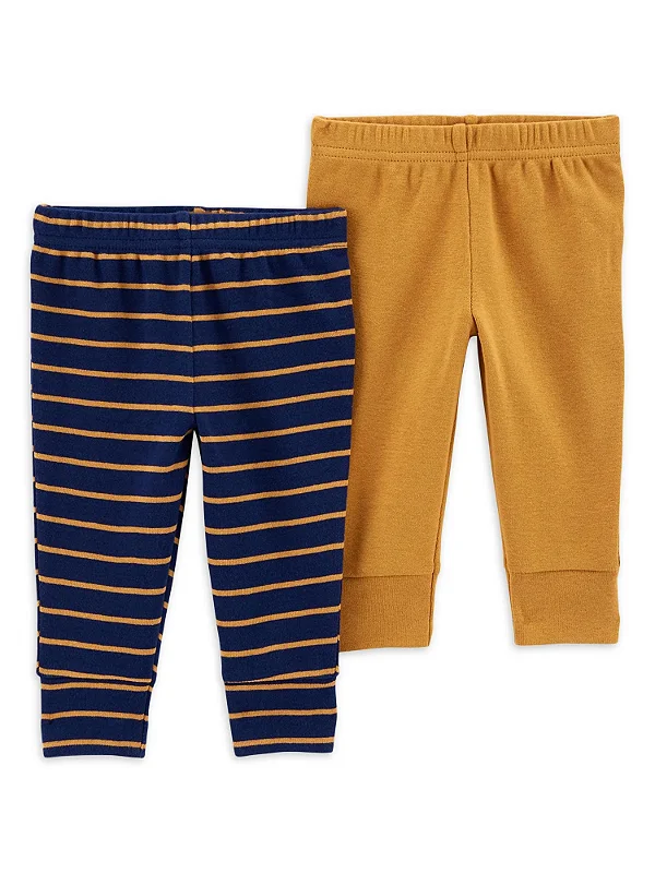 KIT 2 CALÇAS CARTER'S - AZUL E MARROM - MENINO