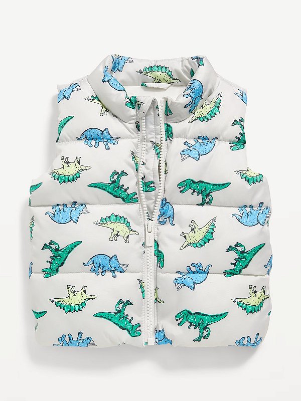COLETE PUFFER OLD NAVY - DINO - MENINO