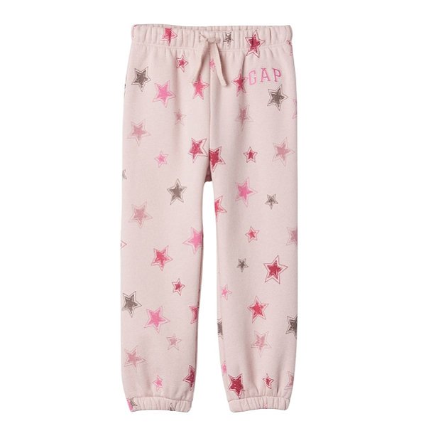 CALÇA MOLETOM FLANELADO GAP - ESTRELINHAS - MENINA