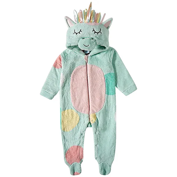 MACACÃO PELUDINHO TIP TOP - UNICÓRNIO - MENINA