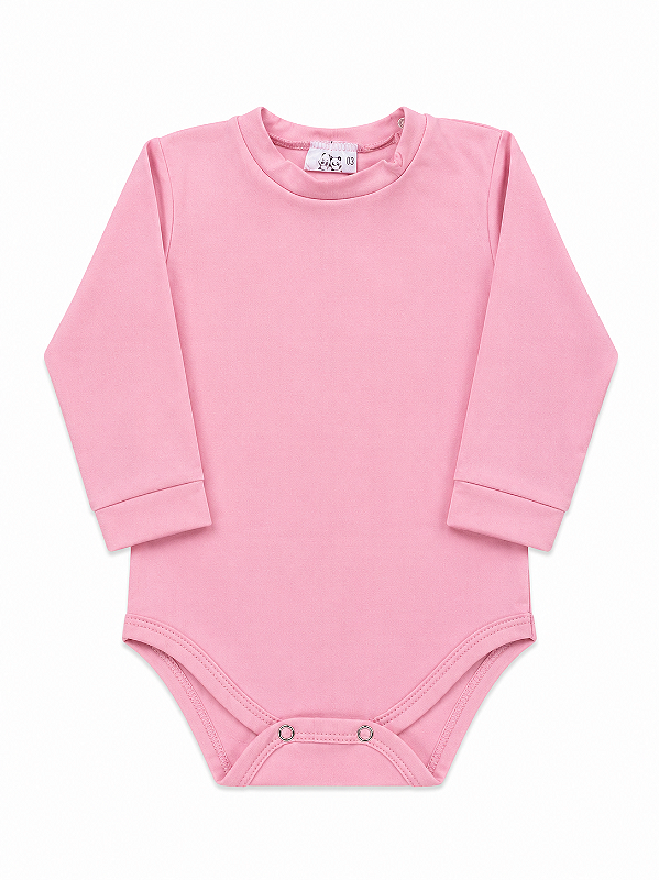 BODY TÉRMICO COMFORT FOFOTINHOS - ROSA CLARO - MENINA
