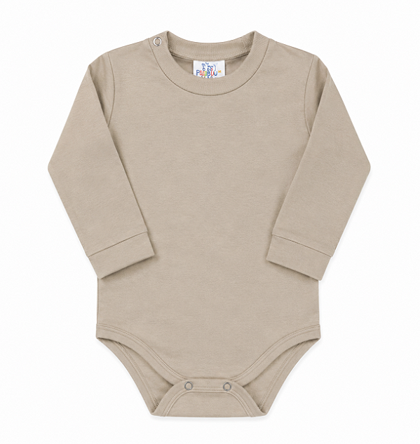BODY TÉRMICO COMFORT FOFOTINHOS - AREIA - UNISSEX