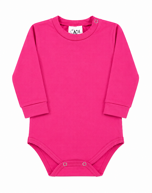 BODY TÉRMICO COMFORT FOFOTINHOS - ROSA CHICLETE - MENINA