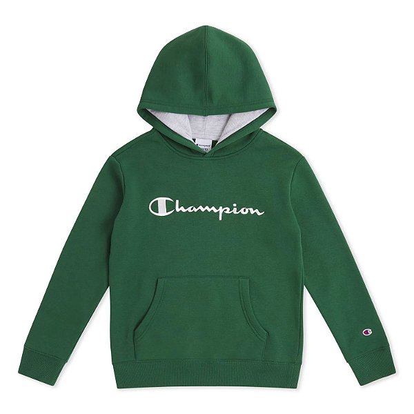 MOLETOM FLANELADO CHAMPION - VERDE - MENINO