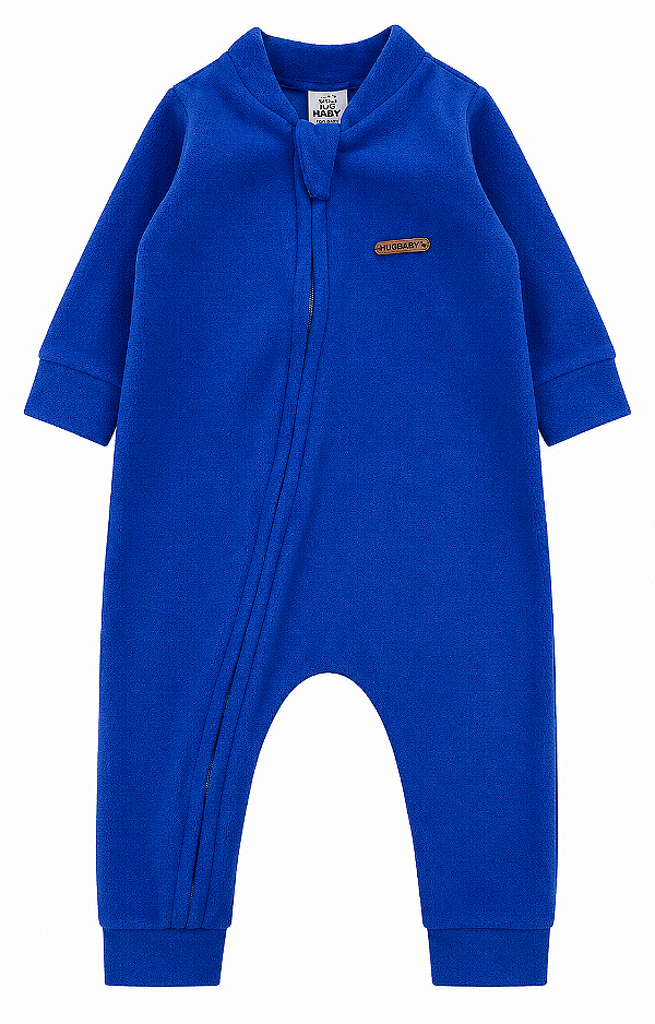 MACACÃO SEM PÉ SOFT PETTENATI FOFOTINHOS - AZUL ROYAL - UNISSEX