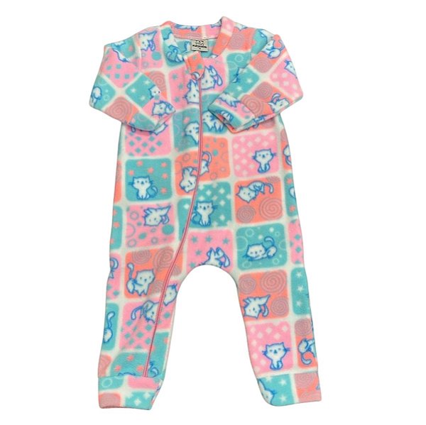 MACACÃO SOFT FOFOTINHOS - GATINHA NEON - MENINA