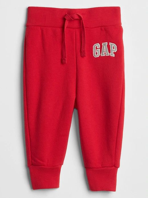 CALÇA MOLETOM FLANELADO GAP - VERMELHO - UNISSEX